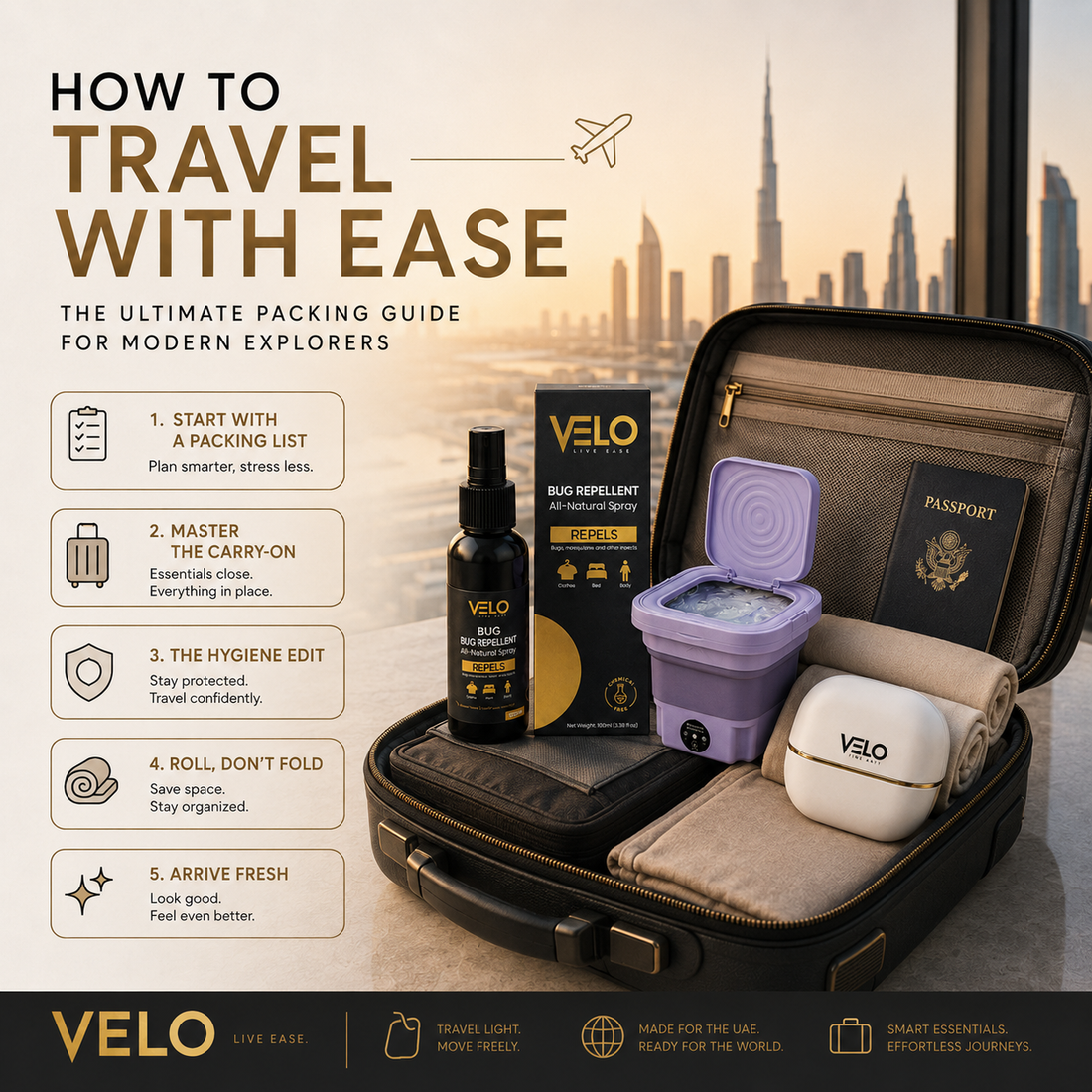 How to Travel with Ease: The Ultimate Packing Guide for Modern Explorers