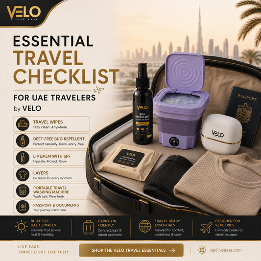Essential Travel Checklist for UAE Travelers | Velo